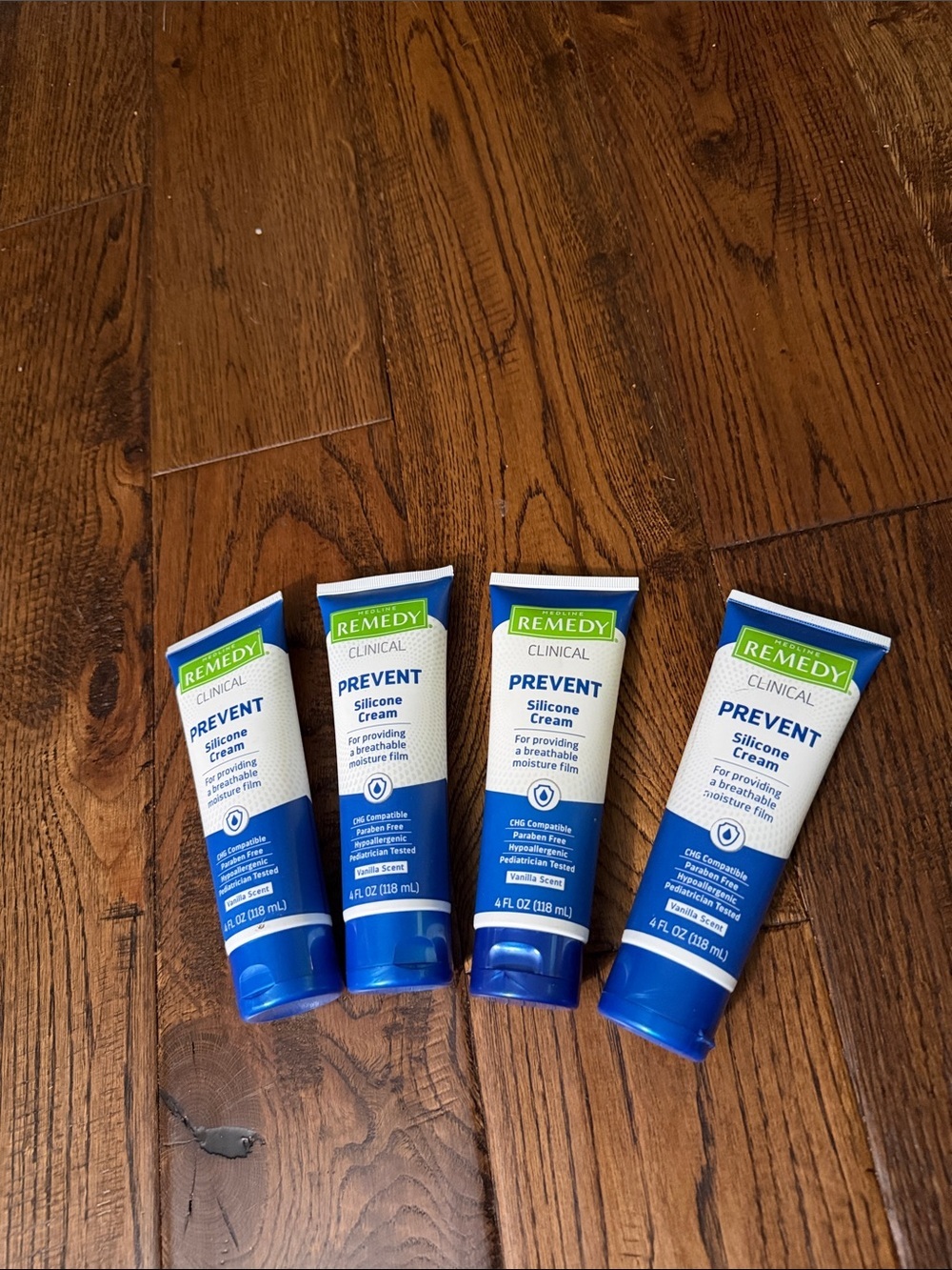 NWOT Remedy Clinical Prevent Silicone Cream - Blue & White Tubes (4-Pack)